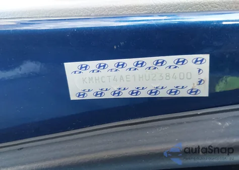 2017 Hyundai Accent Se z USA, uszkodzony, nr VIN KMHCT4AE1HU238400